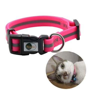 Adjustable Reflective Cat Collar with Breakaway Feature