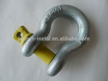 screw pin bow shackle