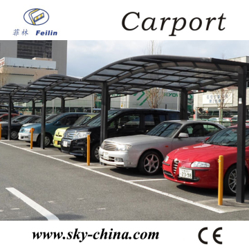 Polycarbonate and aluminum carport multilayer polycarbonate sheets