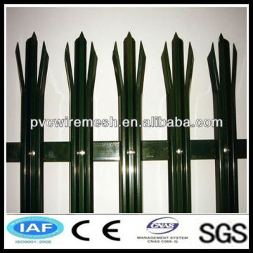 china pvc coated fence Palisade Fence