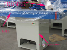 Ironing Table With Flatiron