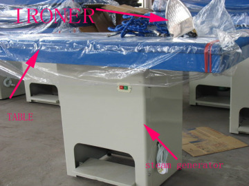 Ironing Table With Flatiron