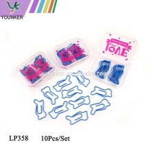 colorful unique designer shape paper clip