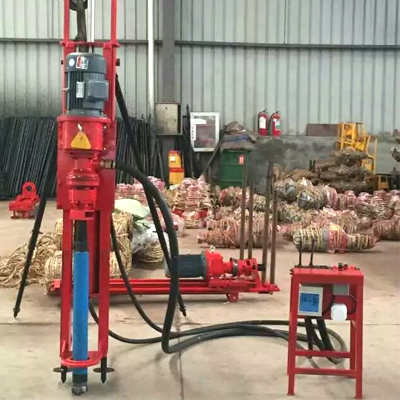 Pneumatic DTH Drilling Rig|15 meter depth  electric driven DTH drill Rock drill machine