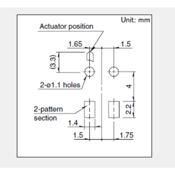 Universal type Detection switch