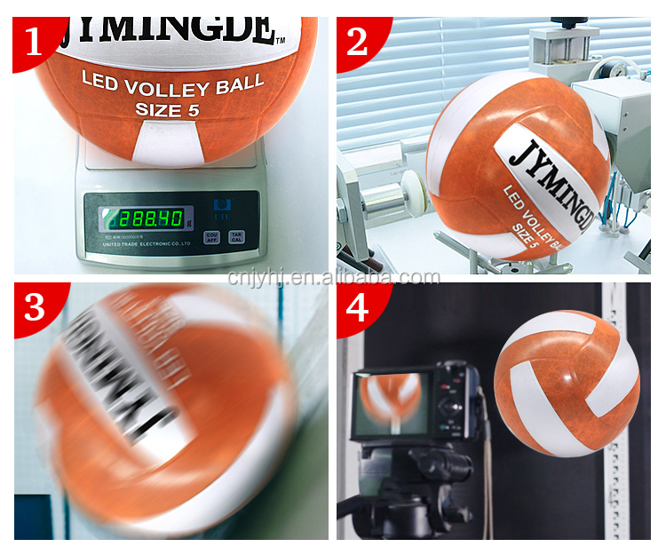 18 panels size 5 outdoor colorful rubber bladder volleyball