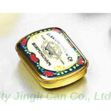 Tin pill box