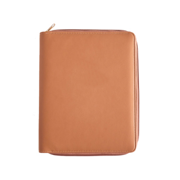 Pu material business notebook pouch