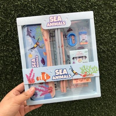 Niños Regalo de regreso a la escuela Set de papelería Children gift back to school stationery set