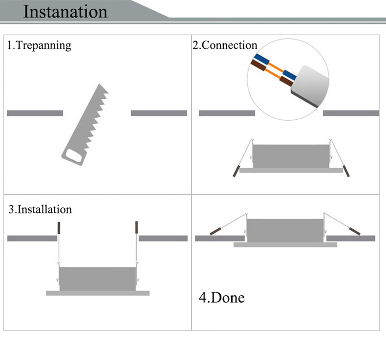 Neues kommerzielles Diming LED Downlight 7W LED LED LIGE ERMESSIERT