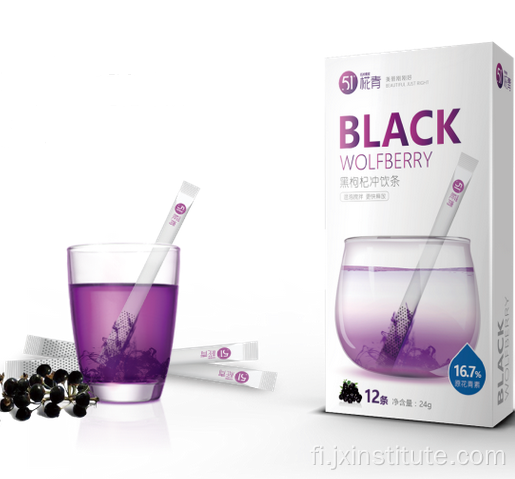 Black wolfberry Antosyaanikeitetty juoma