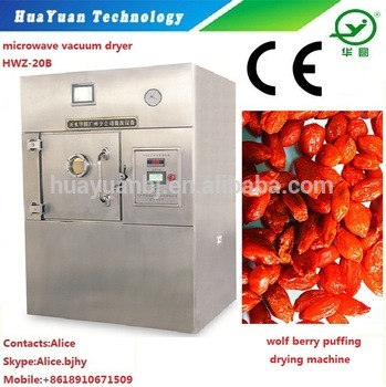 dried wolf berry puffing machine-drying machine-dryer