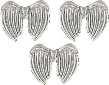 Silver Angel Wings Aluminum Foil Balloon
