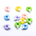 Kawaii Mini Swim Wing Shaped Flatback Harz Perlen 100 Stück / Tasche Handcraft Dekor Perlen Spielzeug DIY Material Spacer