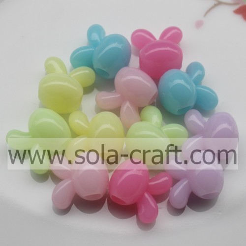 Acryl Lovely Rabbit Shapes Perlen mit dem Vivid Jelly Style