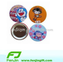 promotional cheap button badge with safety pin