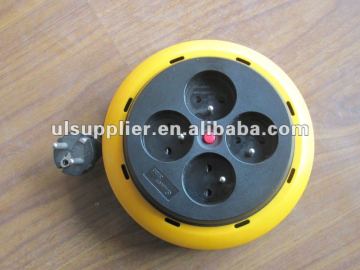 S30536 French 4 outlet cable reel