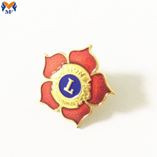 Flower Decoration Brooch Lapel Pin Badge
