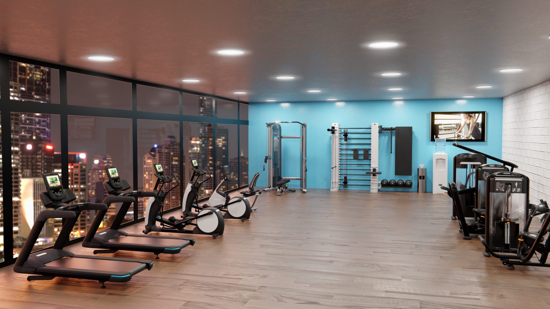 How to configure a company gym and choose suitable fitness equipment (1)