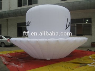 Large inflatable advertising mugs