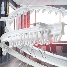 Bendable Curtain Track for Ceiling Mount and Room Division