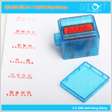 Six in One Self-Inking Stamp
