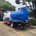 4x2 Dongfeng Diesel 6000L شاحنة مياه الصرف الصحي