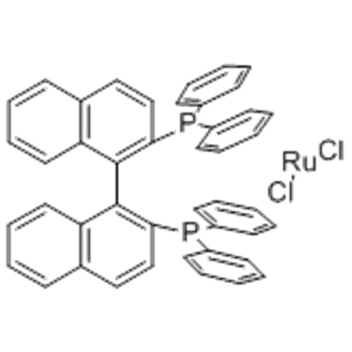 DICHLORO [(R) - (+) - 2,2&#39;-BIS (DIPHÉNYLPHOSPHINO) -1,1&#39;-BINAPHTHYL] RUTHÉNIUM (II) CAS 132071-87-5