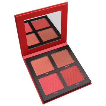 Long Lasting Organic Matte Mineral 4 Color Blush