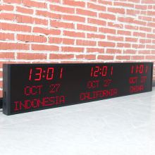 CHEETIE CP36 DIY Electronic Daylight Saving Digital LED World Time Zone Clock