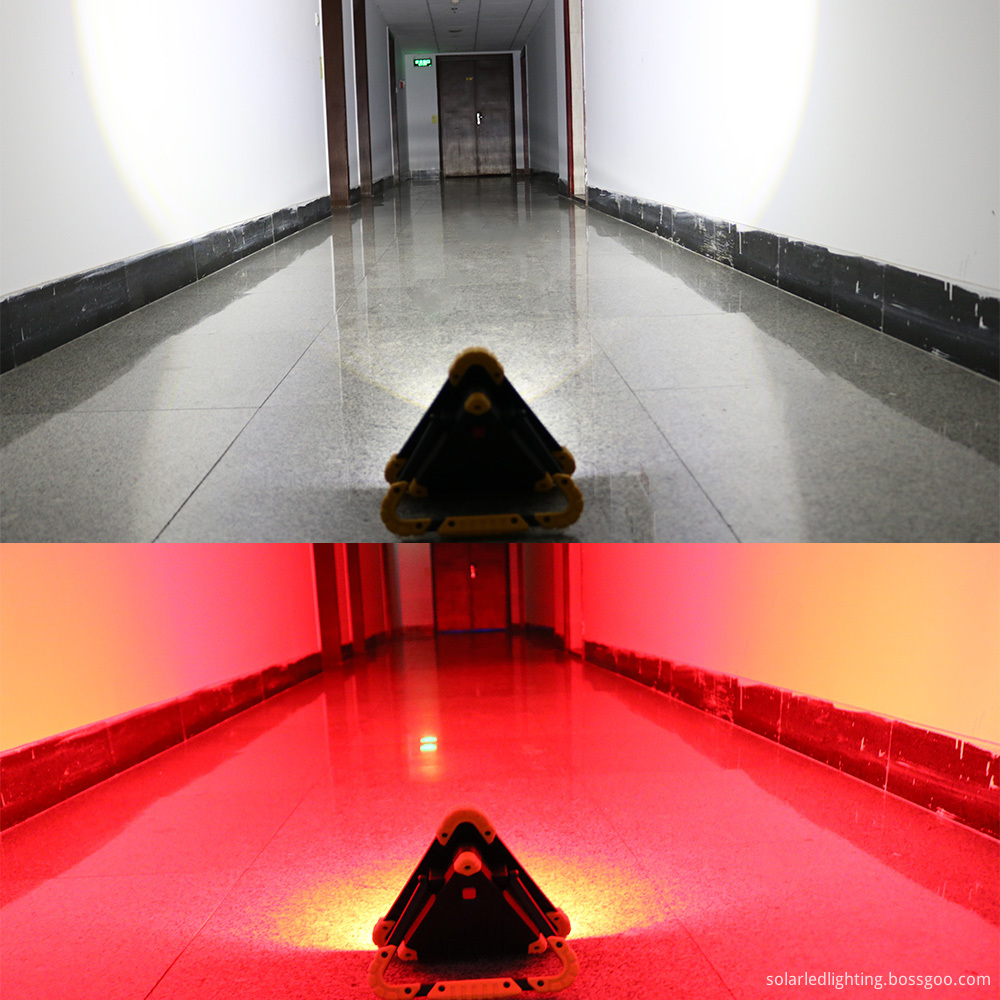 Portable Outdoor Waterproof Triangle Rescue Lights Portable Outdoor Waterproof Triangle Rescue Lights