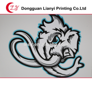 Branding die cutting sticker custom die cutting sticker with competitive price