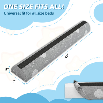 Foam Bed Bumper Guard with Dual Non-Slip Pads