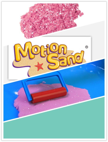 Pink Glitter Kinetic Sand