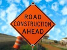 Fluorescent sign powder coating treatment