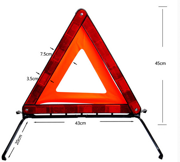 High Visibility Safety Reflective Tripod DL-208 12