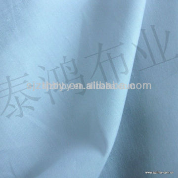 45x45 110x76 Cvc White Shirt Fabric