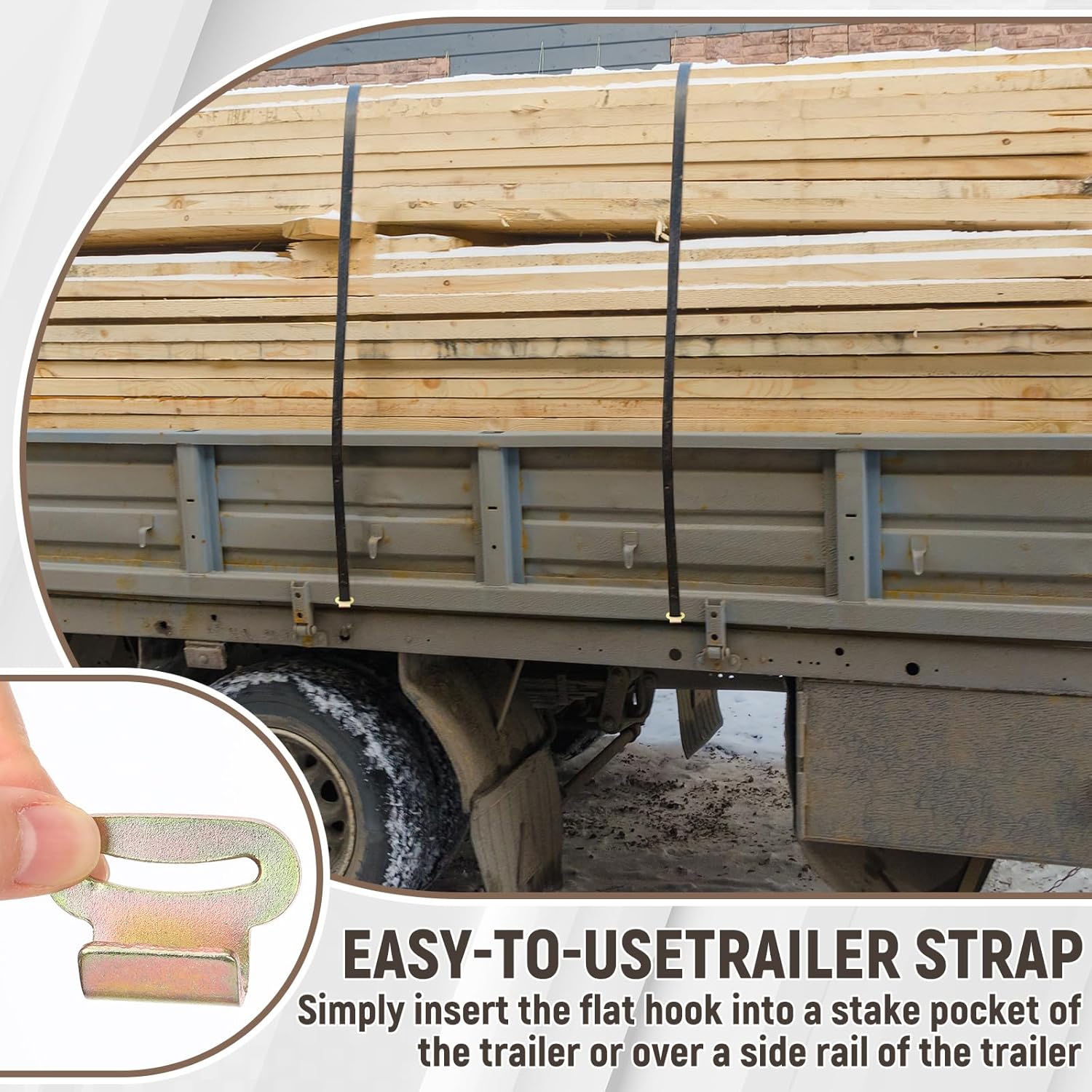 плоскі кручок 12 flate hook 12