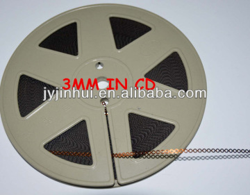 Spangle garment PET sequins trimming roll 3mm-7mm