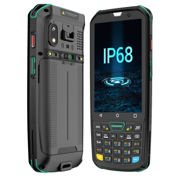 GT40 2GB+16GB PDA Scanning Gun Keyboard Mobile Handheld Computer Terminal