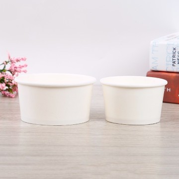 Disposable paper packaging lunch box snack soup bowl