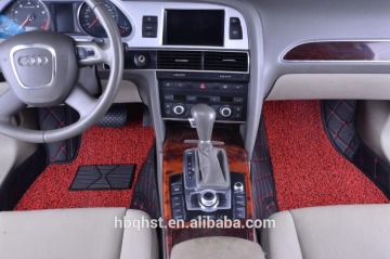 XPE+PVC coil 5D car floor mats