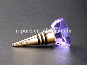 diamond crystal wine stoppers for wedding gifts