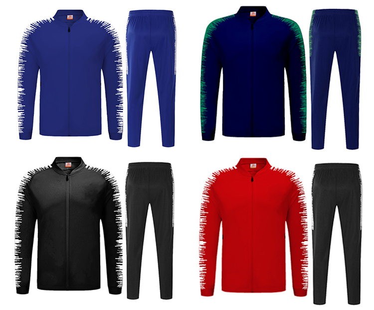 LiDong latest new design sublimated bright blue tracksuit custom