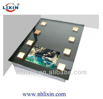 Elegant bathroom mirror with wall TV,super IP 54 waterproof TV in android 4.4 version