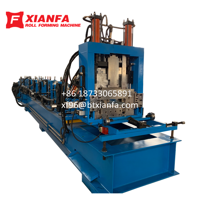 Bingkai Bangunan CZ Purlin Roll Forming Machine