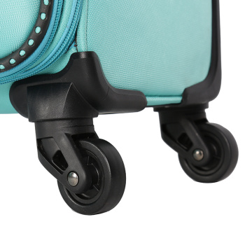 suitcase parts trends nylon fabric trolley sets luggage