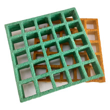 Fiberglass Grating Drain Grate - Sidewalk Rain Water Grating with 38mm Thickness