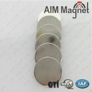 10 mm x 2 mm Disk Small Round Magnets with Nickel Coating