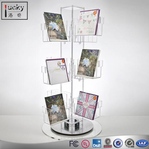 Magazine & Newspaper Displays/Rotating Floor Display stand